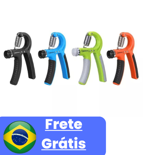 Flexor De Punho Ajustável Hand Grip De Mola Antebraço Mãos