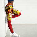 Leggings Mulheres Cintura Alta 3D Tigre Impressão Yoga.
