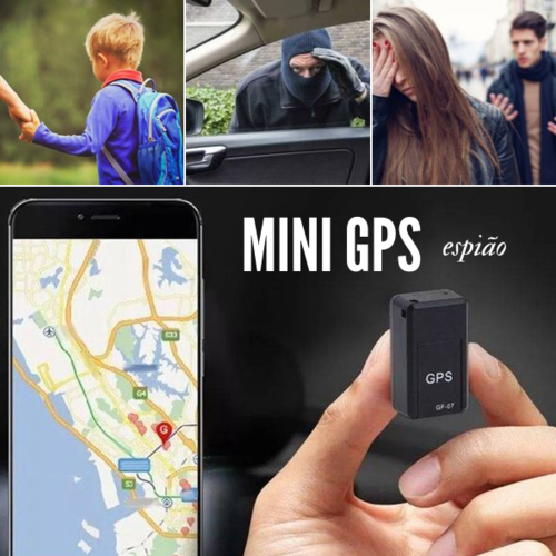 Mini GPS Rastreador Em Tempo Real